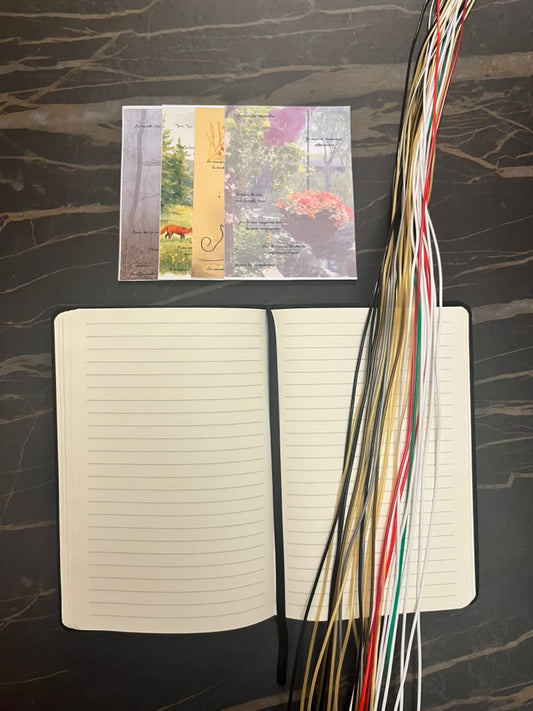 Coffret Carnet & Liens - 4 thèmes